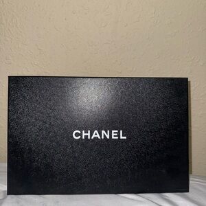 Chanel Black Shoe Box
